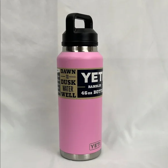 Yeti Rambler 46 oz Bottle in Power Pink - NWT - Picture 5 of 9